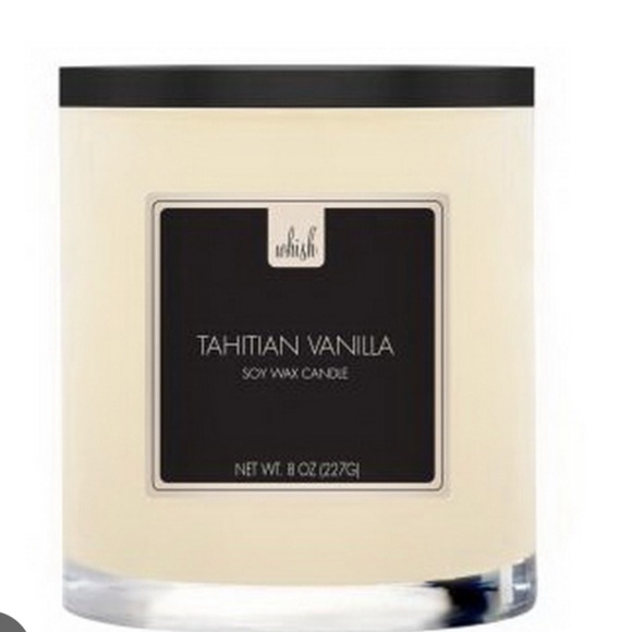 whish Other - Nwt - WHISH Natural Soy Wax Candle - Tahitian Vanilla